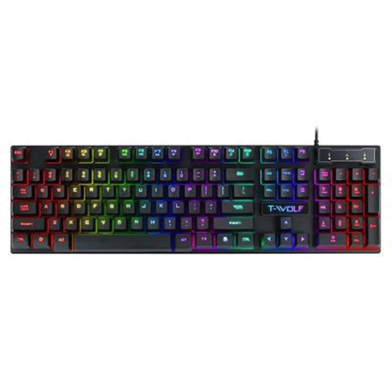 RGB Wired Gaming Keyboard And Mouse