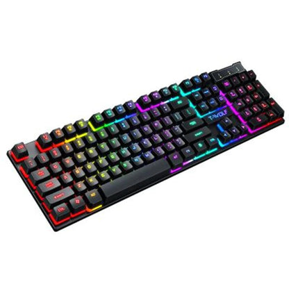 RGB Wired Gaming Keyboard And Mouse